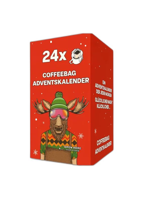 Adventskalender Rot